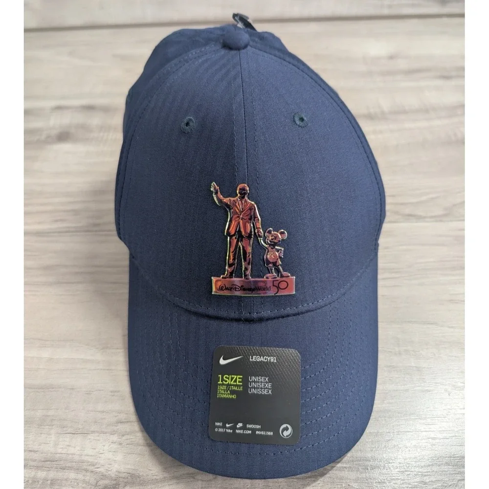 Nike Disney World 50th Anniversary Partners Walt & Mickey Baseball Cap Hat